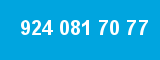 924 081 70 77